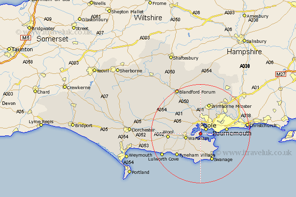 Arne Dorset Map