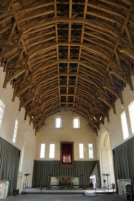 hall inside castle stirling castles stirlingshire heritage