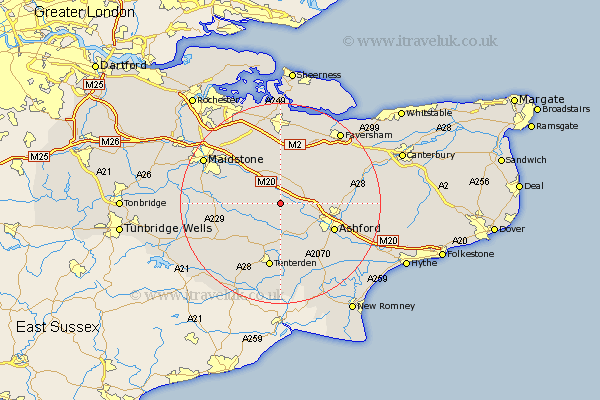 Egerton Kent Map