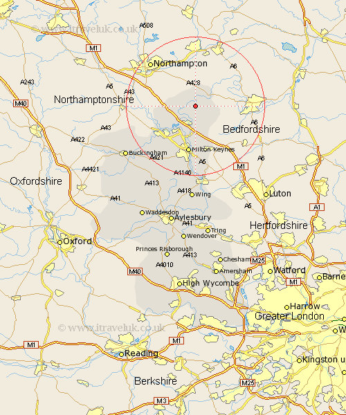 Emberton Buckinghamshire Map
