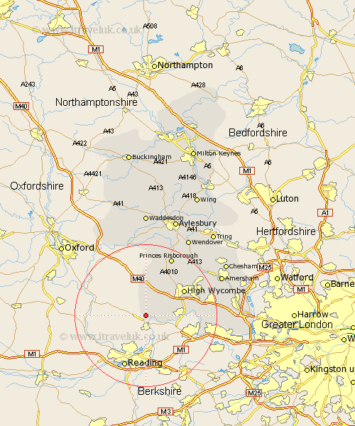 Fawley Buckinghamshire Map