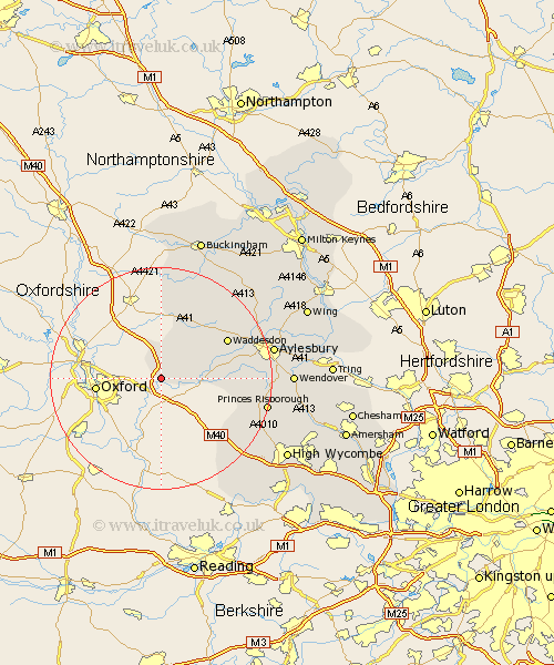 Ludgershall Buckinghamshire Map
