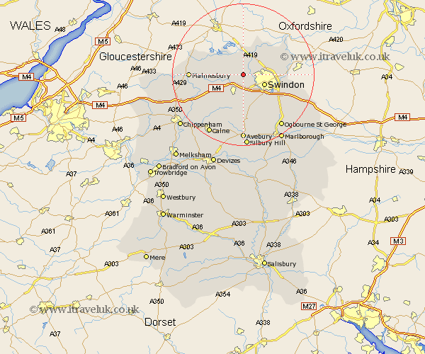 Purton Wiltshire Map