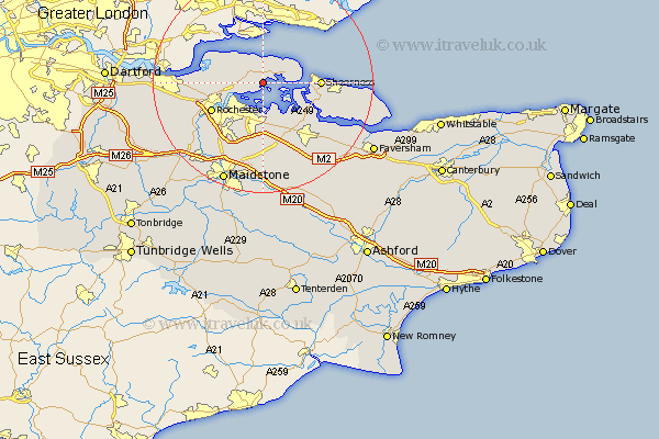 Stoke Kent Map