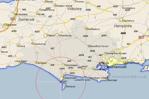 Wyke Regis Dorset Map
